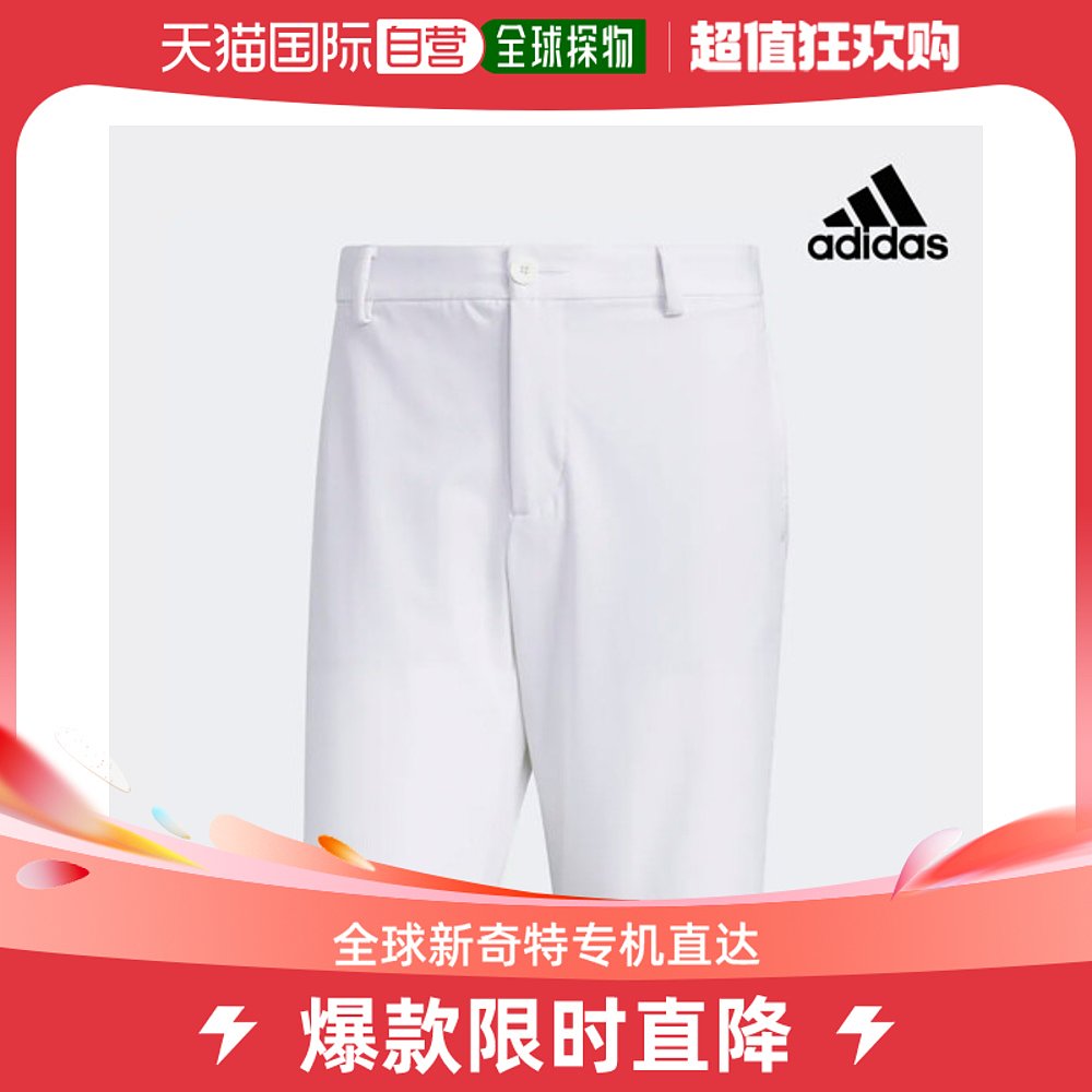 韩国直邮[Adidas GOLF] 男士 夏季 Ventilation 弹力 短裤 白色 H 运动服/休闲服装 运动长裤 原图主图