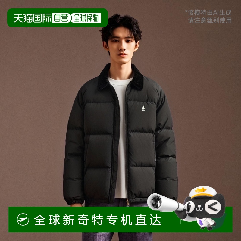 韩国直邮YALE PRIMALOFT WARM UP+ SHORT PUFFER PADDING BLACK夹