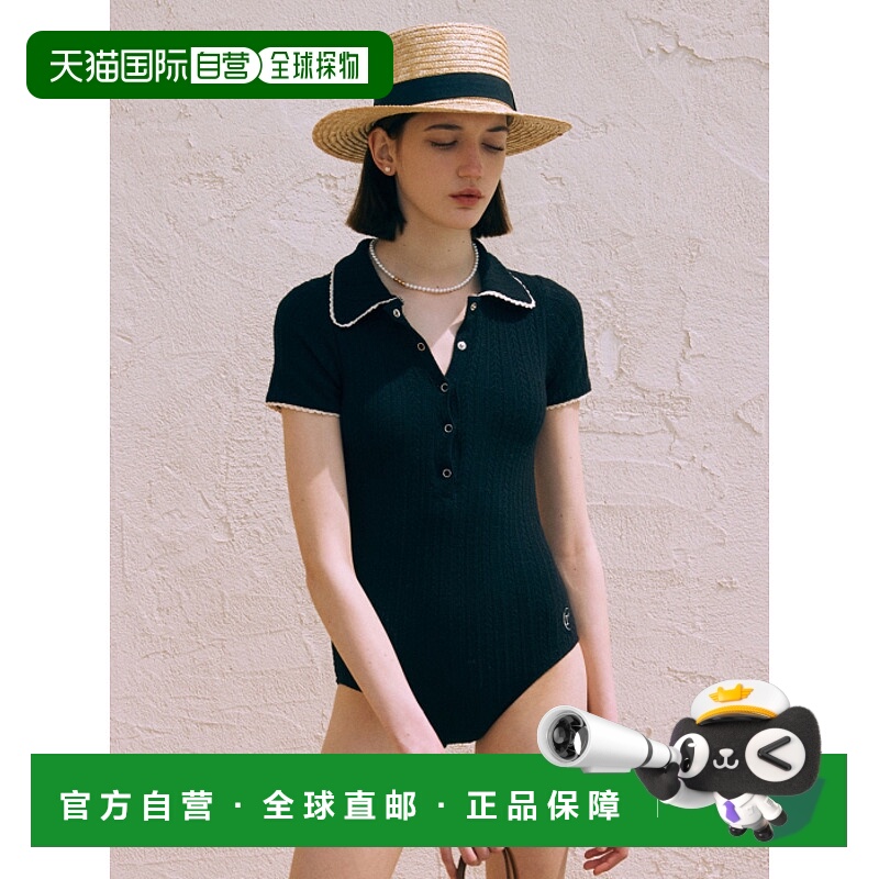 韩国直邮rolarola少女甜美可爱清新法式日常设计师女款泳衣301738