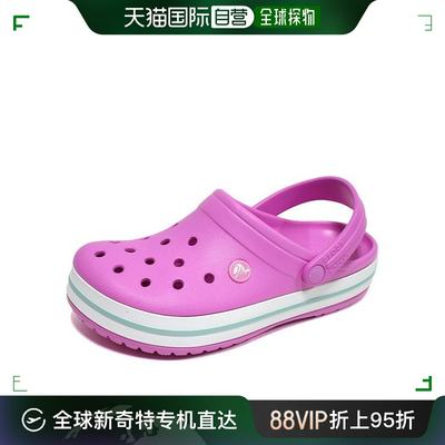 韩国直邮Crocs 运动拖鞋 [CROCS] 女性croc橡筋拖鞋 粉色207006-6