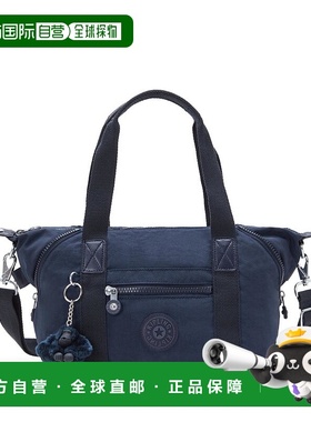 韩国直邮kipling 日常轻便手提斜挎包 Artmini KOCBT01 BLBL尼龙