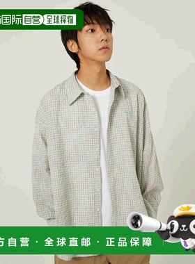 韩国直邮WAIKEI韩国小众设计师狗狗图案时尚日常衬衫YK23FWSH01