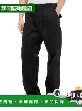 韩国直邮Engineered Garments 疲劳裤 A - 黑色棉拉绒 HB (24F1F0