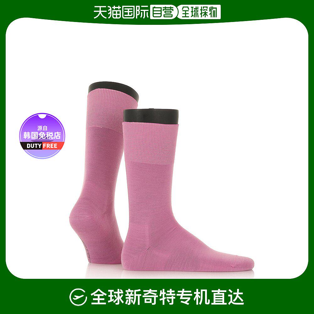 【韩国直邮】falke 时尚百搭纯色中筒袜airport so系列 粉色39-40