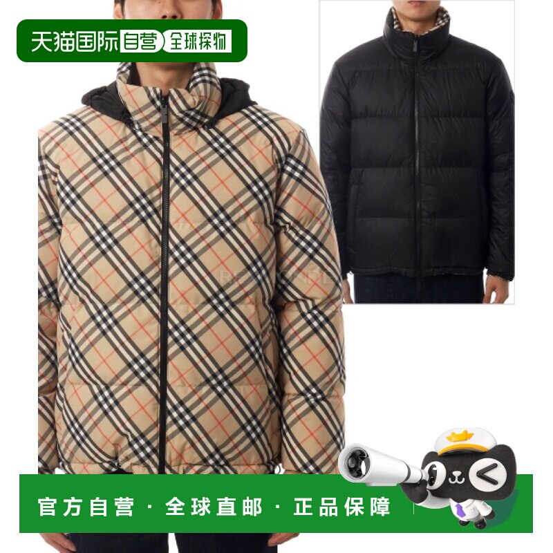 韩国直邮BURBERRY 双面格纹斯诺登羽绒服 (8131877) 羽绒/填充物