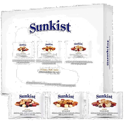 韩国直邮Sunkist每日坚果综合坚果全家健康零食3种组合2套装送礼