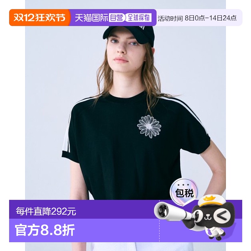 韩国直邮MARDI MERCREDI ACTIF高尔夫服装AFK31KSS003BKIV毛衣