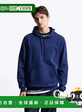 韩国直邮TOMMY HILFIGER 阿奇浮雕连帽衫卫衣 T12F6TPO030MT1C7G