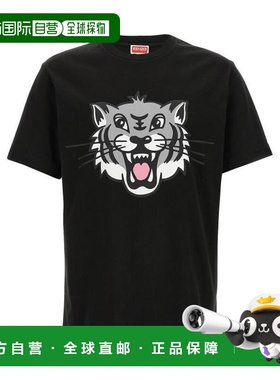 韩国直邮Genzo 短袖 T 恤 FF55TS5334SG99J 黑色 DOM