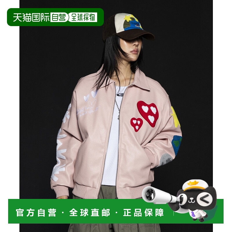 韩国直邮GLACK 女士运动茄克/外套GJ057PI舒适百搭 运动休闲正品