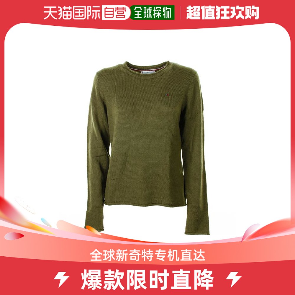 韩国直邮TOMMY HILFIGER23FW毛衣女WW0WW40264PUTTING GREEN 女装/女士精品 卫衣/绒衫 原图主图