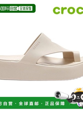 韩国直邮crocs 拖鞋 /Z5- 210834-0LH / Getaway 平台环趾拖鞋