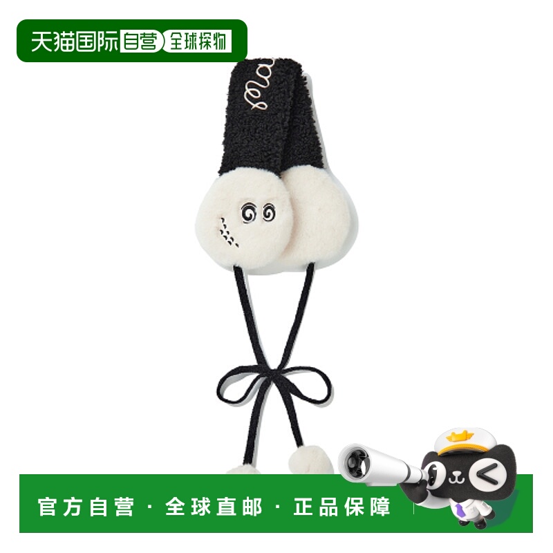 韩国直邮MALBON GOLF 女士耳套  BUCKET CHARACTER FUR EARMUFFS M