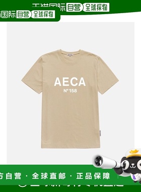 韩国直邮AECA WHITE 男士T恤AWCMSSBBTTSST005A2NC AECA BIG LOGO