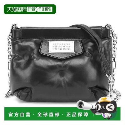 韩国直邮MAISON MARGIELA 玛吉拉 25FW GlamSlam 链条斜挎包 黑色