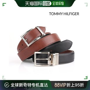 腰带 皮带 腰链 棕褐色 韩国直邮TommyHilfiger BT08 黑色