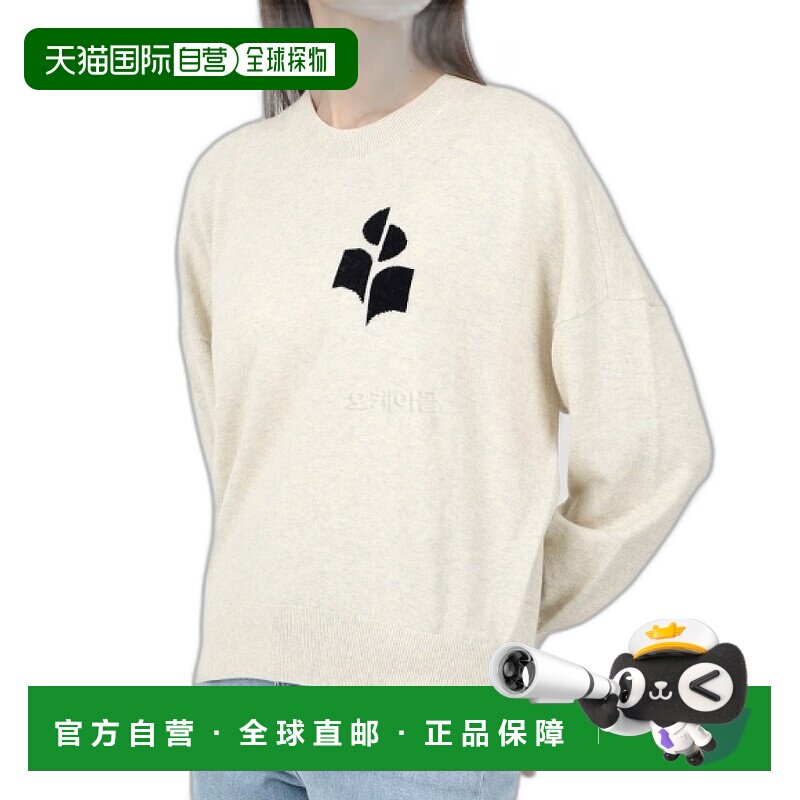 韩国直邮ISABEL MARANT 玛丽桑 2024年秋季圆领针织衫 PU0053FA A