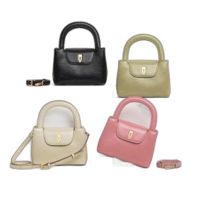 韩国直邮CARLYN 小众宽手提斜跨小方包女包 4colors_H72306010