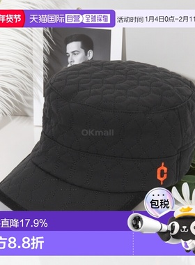 韩国直邮CLEF 绗缝罗纹工作帽（黑色） 帽子