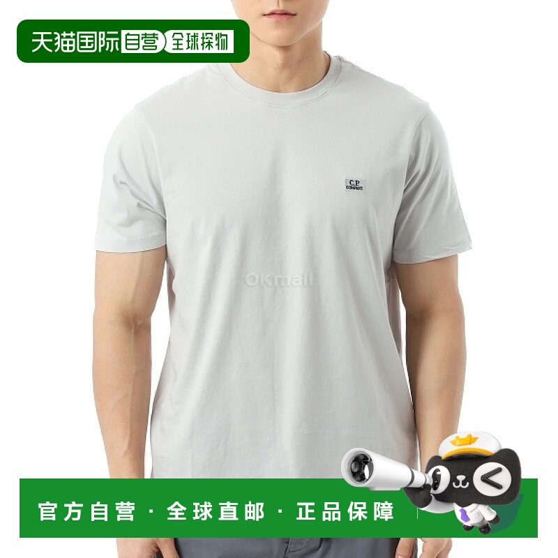韩国直邮CP COMPANY 30/1 球衣徽标贴片 T 恤 (18CMTS031A 005100