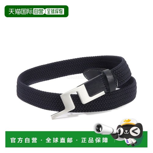 韩国直邮J.LINDEBERG Lykke 编织腰带 (GWAC12161-6855) 腰带/帽