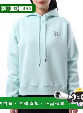 韩国直邮MAISON KITSUNE 大胆狐狸头贴片舒适连帽衫(MW00704KM030