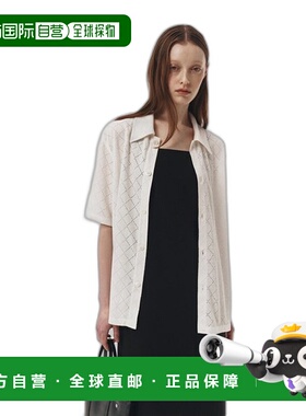 韩国直邮Dunst2023秋冬新品中性风经典女款衬衫UDSH3B124OW