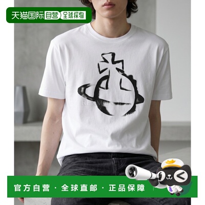 韩国直邮Vivienne Westwood STENCIL ORB 经典 T 恤 (3G010033 J0