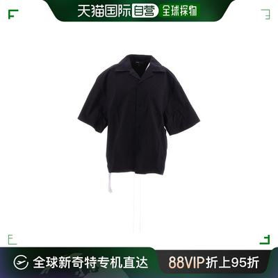 韩国直邮PURPLE BRAND24SS长袖衬衫男P332PSBB 000 BLACK