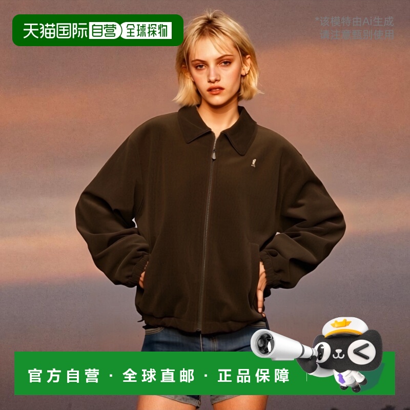 韩国直邮YALE CORDUROY REVERSIBLE BLOUSON BROWN卫衣YC6JK2011B