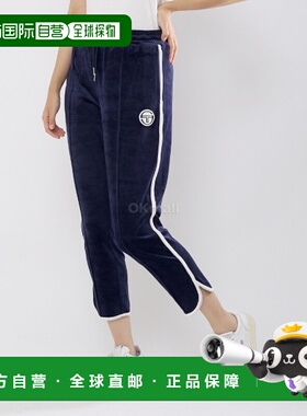 韩国直邮Sergio Tacchini VENETO 3/4 丝绒运动裤 (STF24W51007-)