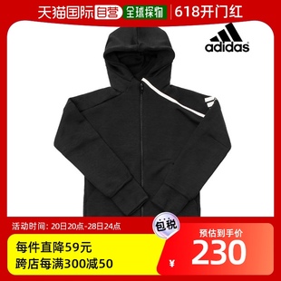 KIDS ADIDAS Adidas 儿童 韩国直邮 3线 ZNE 帽子拉链夹克