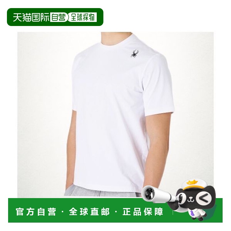 韩国直邮NIKE SPYDER Spyder 男士背字母短袖T恤 SPKMCNRS301MWHT