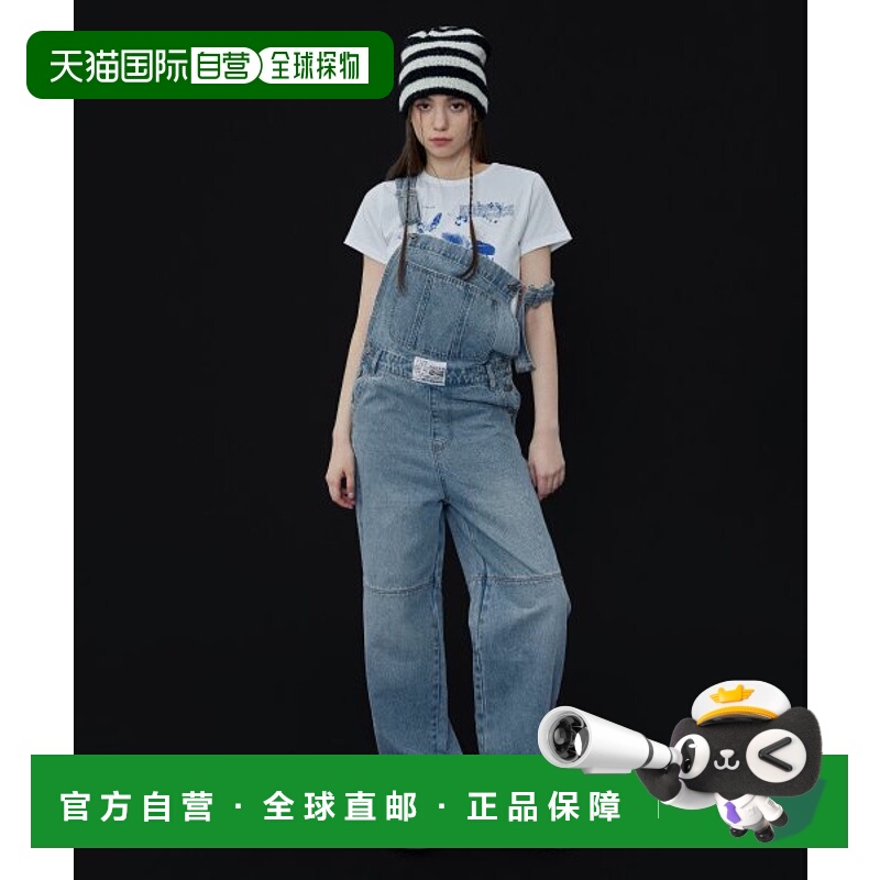 韩国直邮NASTY FANCY CLUB街头辣妹潮牌酷帅休闲时尚新款背带裤F2