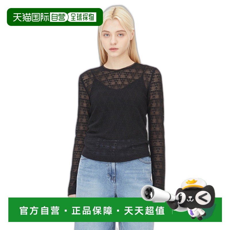韩国直邮SISLEY 女士雪纺衫 SAWS09411BK