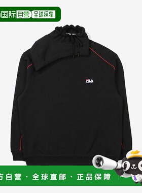 韩国直邮FILA 男士连帽衫1100FS2POE1Y03XBLK斐乐