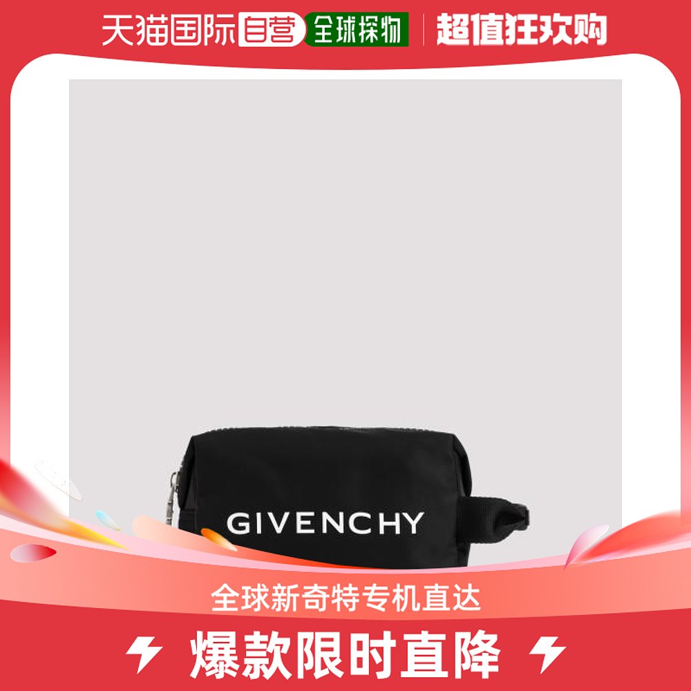 韩国直邮GIVENCHY24SS手拿包 化妆包男BK60EDK1JE001 BLACK