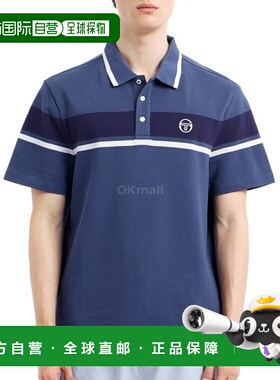 韩国直邮Sergio Tacchini 达玛林多 POLO 衫 (STS25M50459-ECLIPS