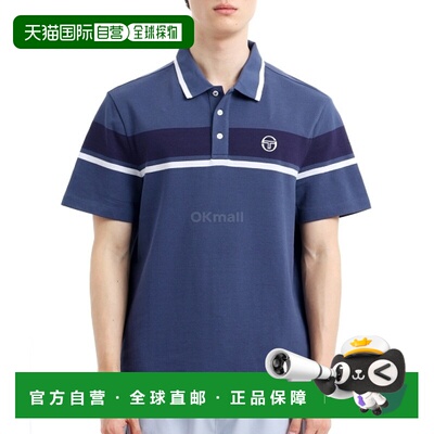 韩国直邮Sergio Tacchini 达玛林多 POLO 衫 (STS25M50459-ECLIPS