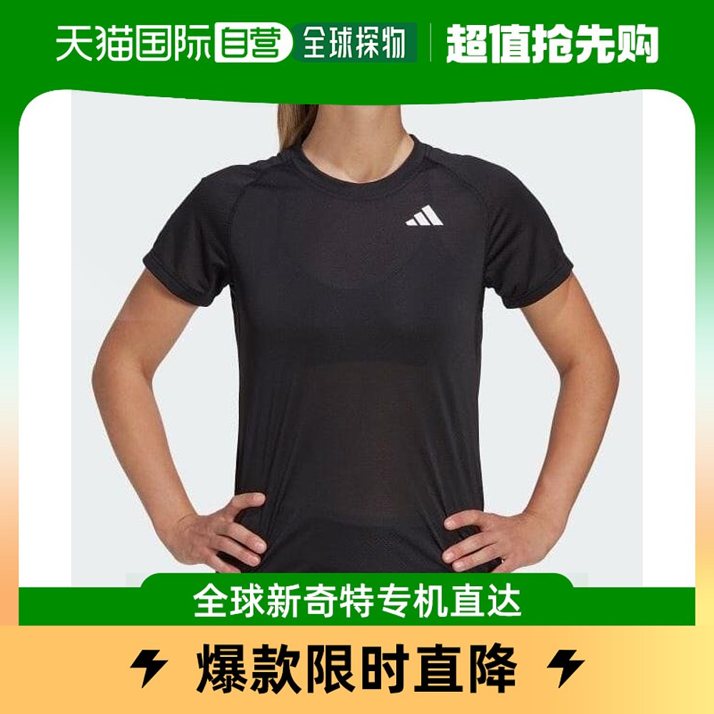 韩国直邮Adidas 休闲运动套装 阿迪达斯/女士T恤/俱乐部/TEE/HS14