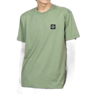 韩国直邮STONE ISLAND 24113 60/2 棉质平纹针织T恤 2023年夏季