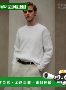 韩国直邮AECA WHITE 公用男针织AWCMSSBDKNIST003G3WA MULTI TEXT