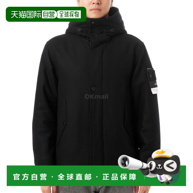 韩国直邮STONE ISLAND 4100103 羊毛尼龙法兰绒_Stone Island Gho