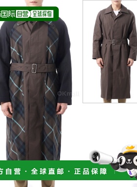 【99新未使用】韩国直邮BURBERRY 长款双面 Bradford 大衣 (80767