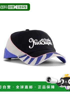 韩国直邮PUMA PUMA PUMA x KidSuper BB Cap - Black Lapis Lazul