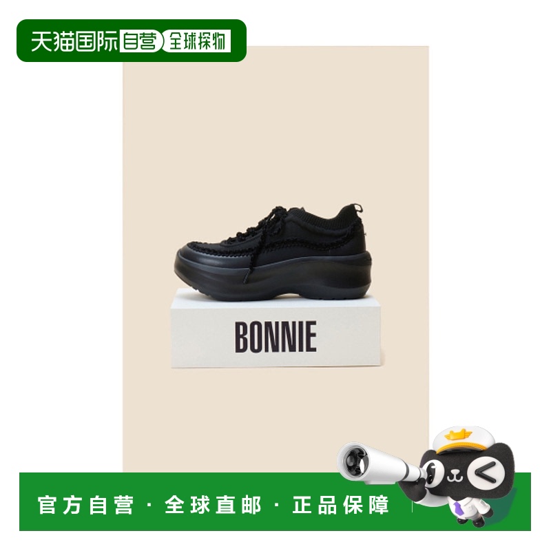 韩国直邮SUECOMMA BONNIE 女士休闲鞋 Lumpy sneakers(black)_DG4D
