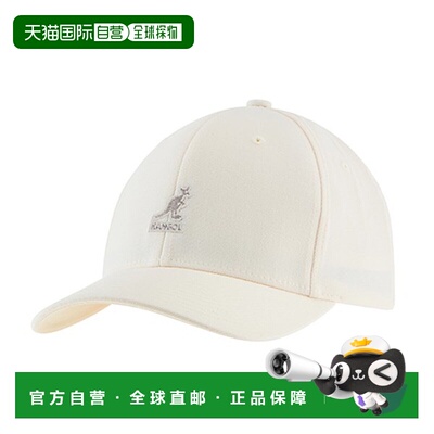 韩国直邮kangol Kangol 8650BC 白色弹性羊毛球帽帽子