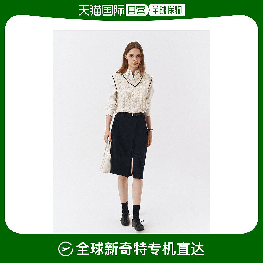 韩国直邮dunst潮牌法式休闲女装 blackpink智秀同款简约百搭半身3