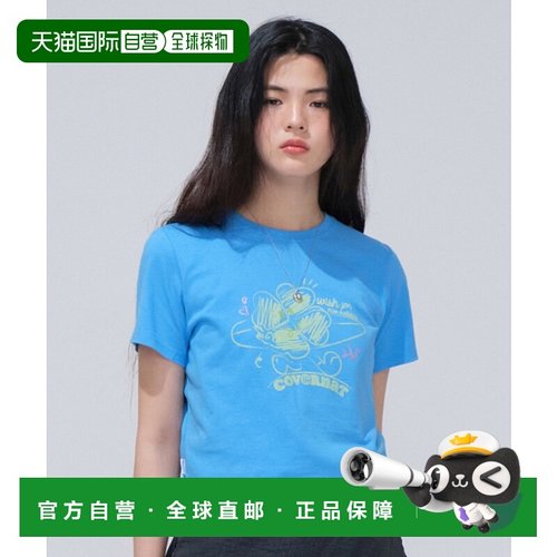 韩国直邮COVERNAT WOMAN 女士女装T恤CO2402ST72BL