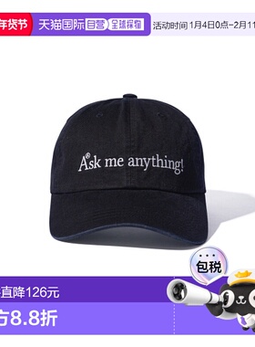 韩国直邮AECA WHITE 公用帽子AWCMFWBDACASO004H0BA高级感 正品